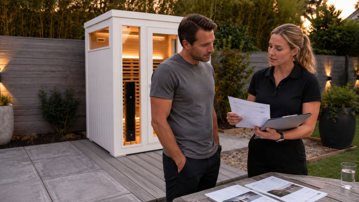 how to compare sauna warranties in australia