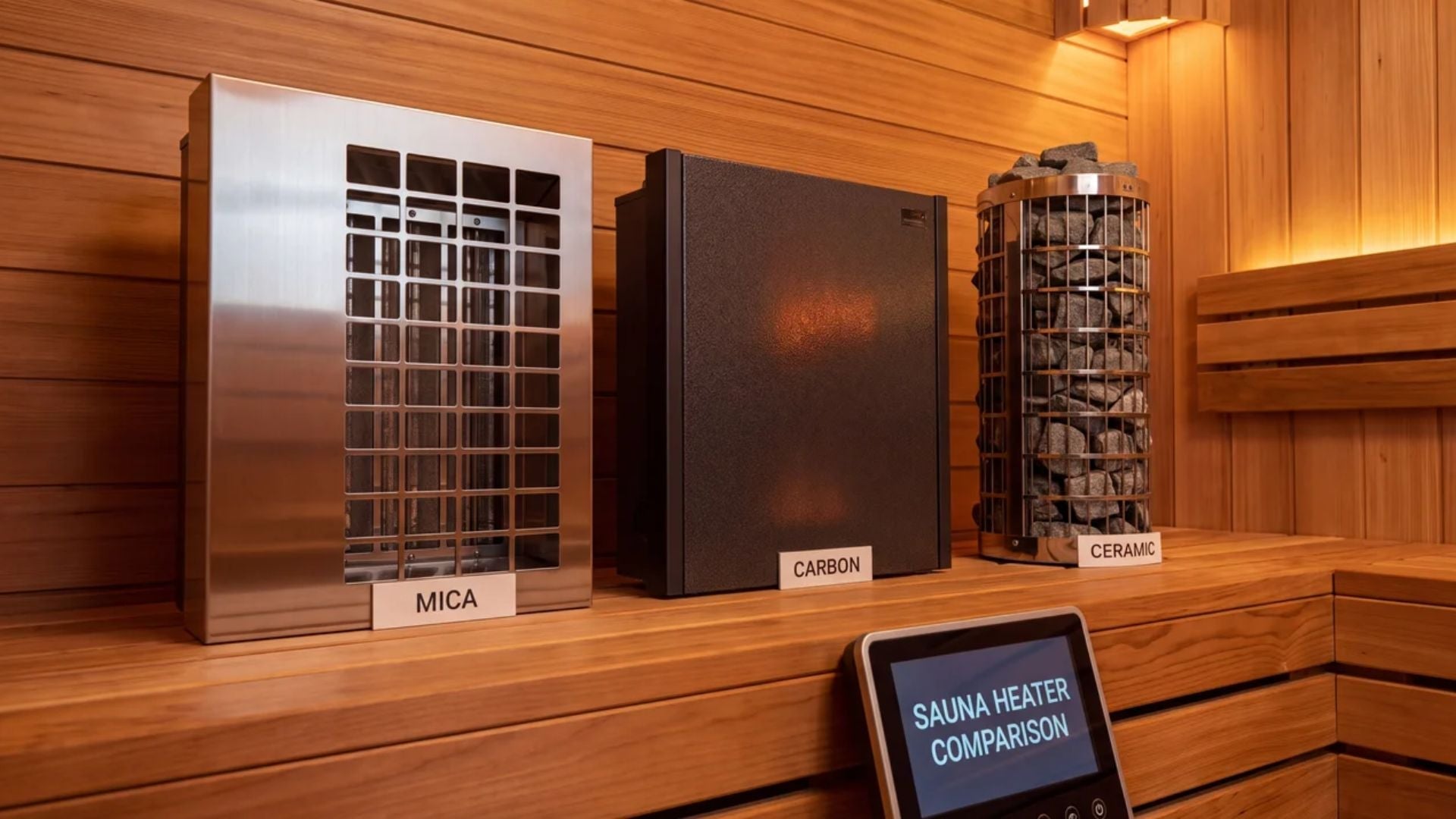 Mica vs Carbon vs Ceramic Infrared Sauna Heaters: What’s the Difference?