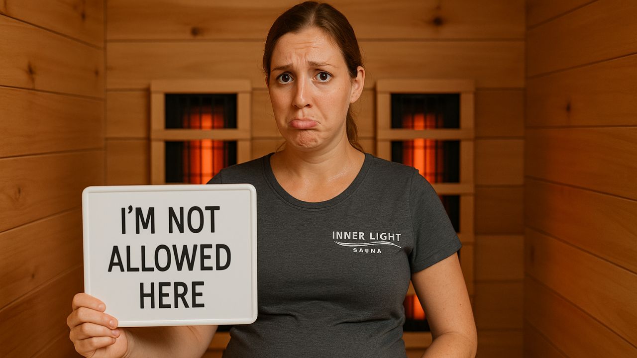 who shouldn't use infrared saunas