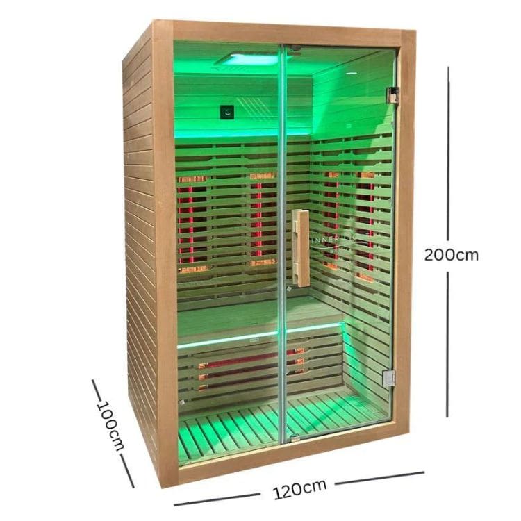 2 person Infrared Sauna dimensions