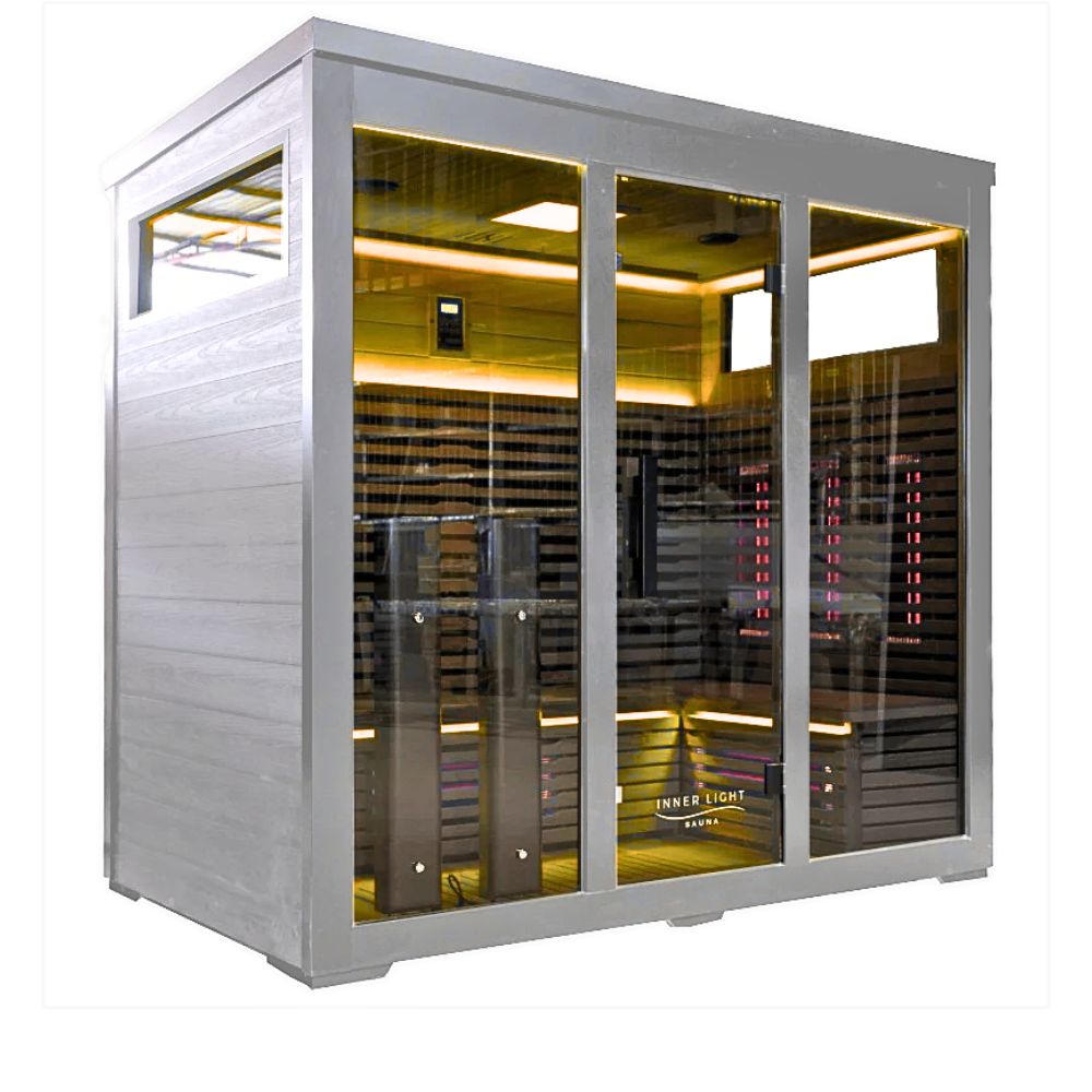 Outdoor Sauna White Bella 5 Person