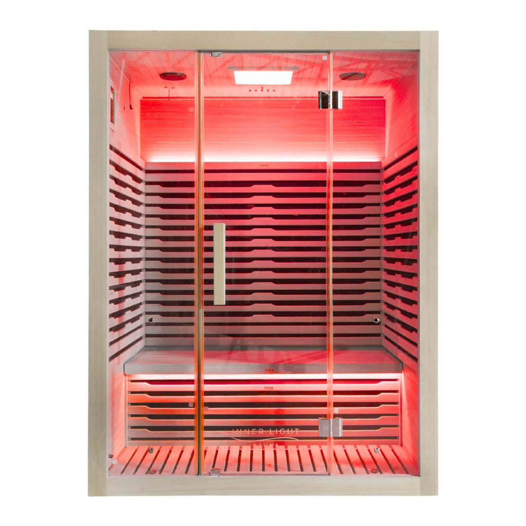3 Person Infrared Sauna Front View