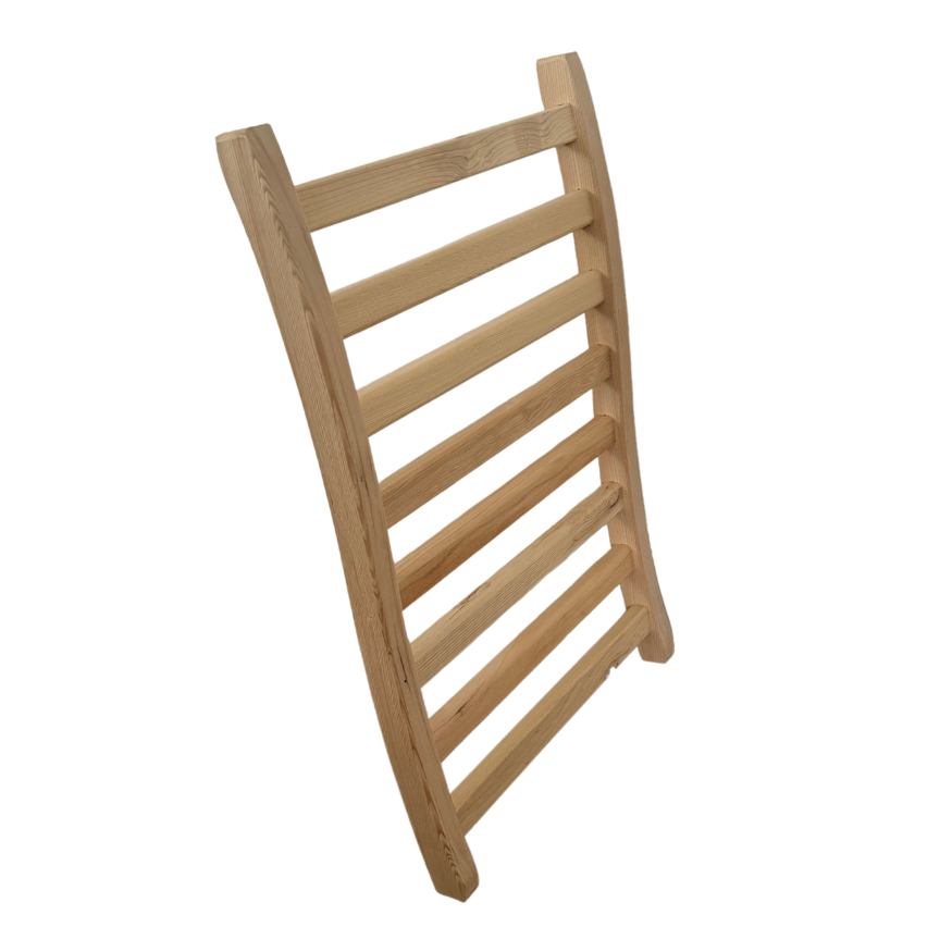 Wooden Sauna Back Rest - Canadian Hemlock
