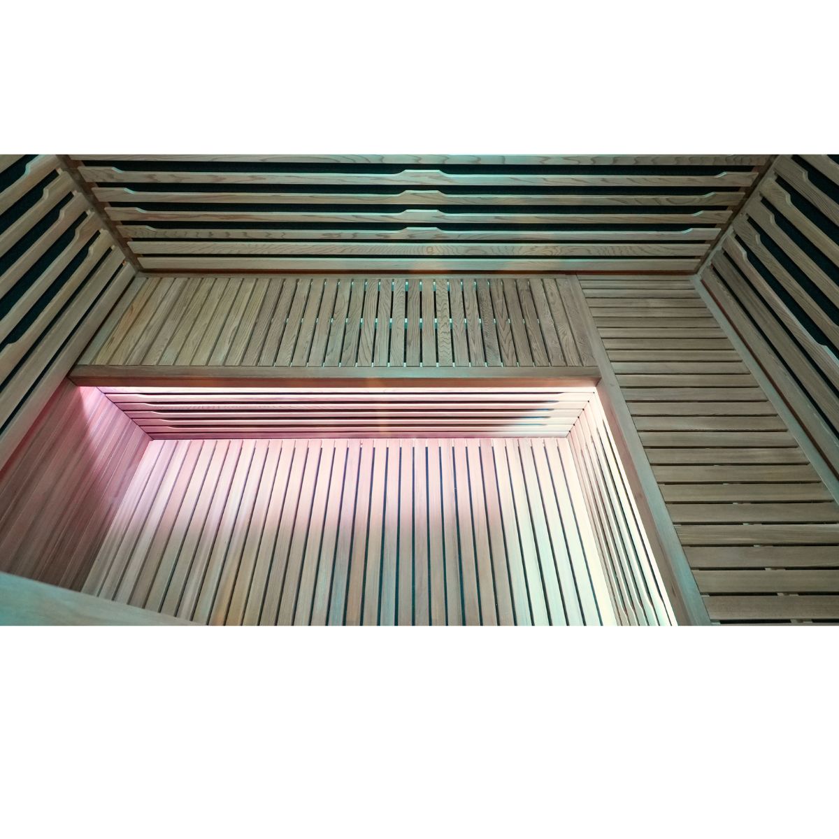 5 Person White Outdoor Infrared Sauna Bella Deluxe