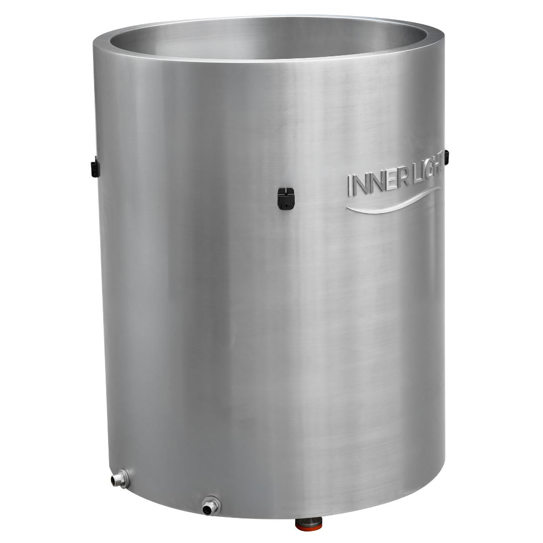 Stainless steel round ice plunge