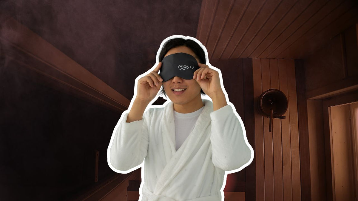 should i use eye protection when using infrared saunas