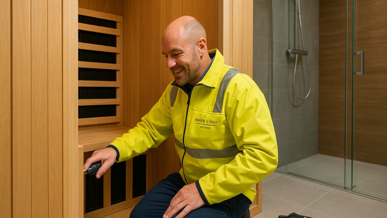 where to place my sauna