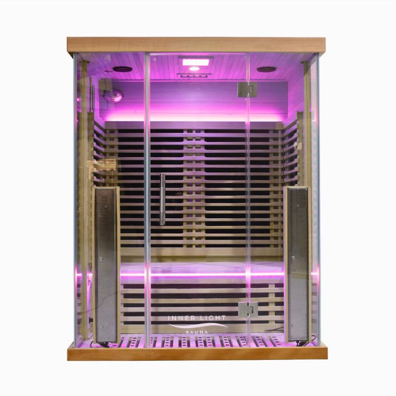 3 person Full Spectrum Infrared Sauna Purple