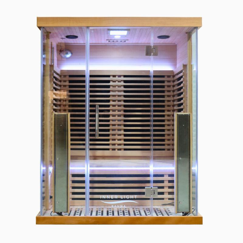 3 person Full Spectrum Infrared Sauna White