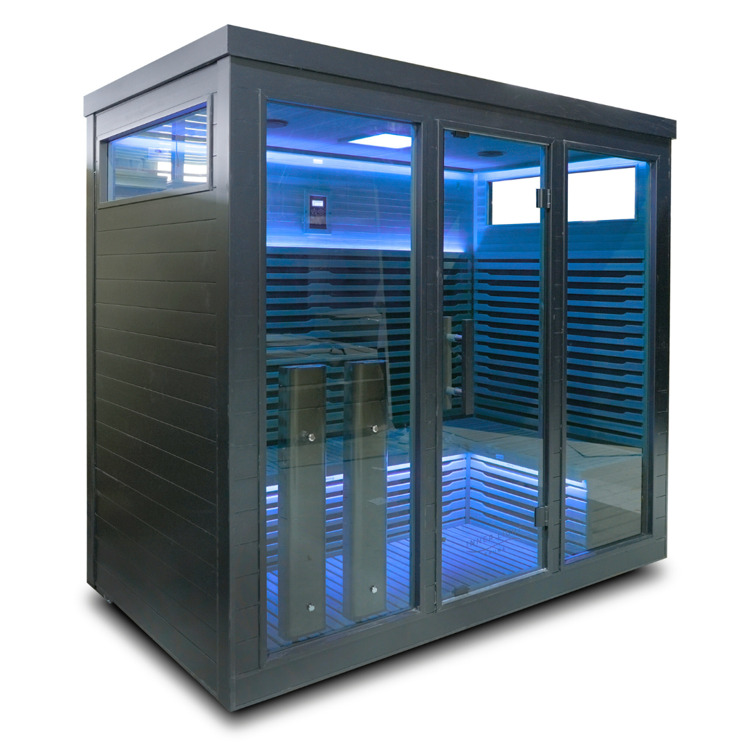  Outdoor infrared sauna Bella 5 person 