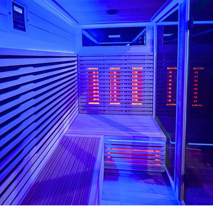 5 Person Outdoor Infrared Sauna Bella Deluxe