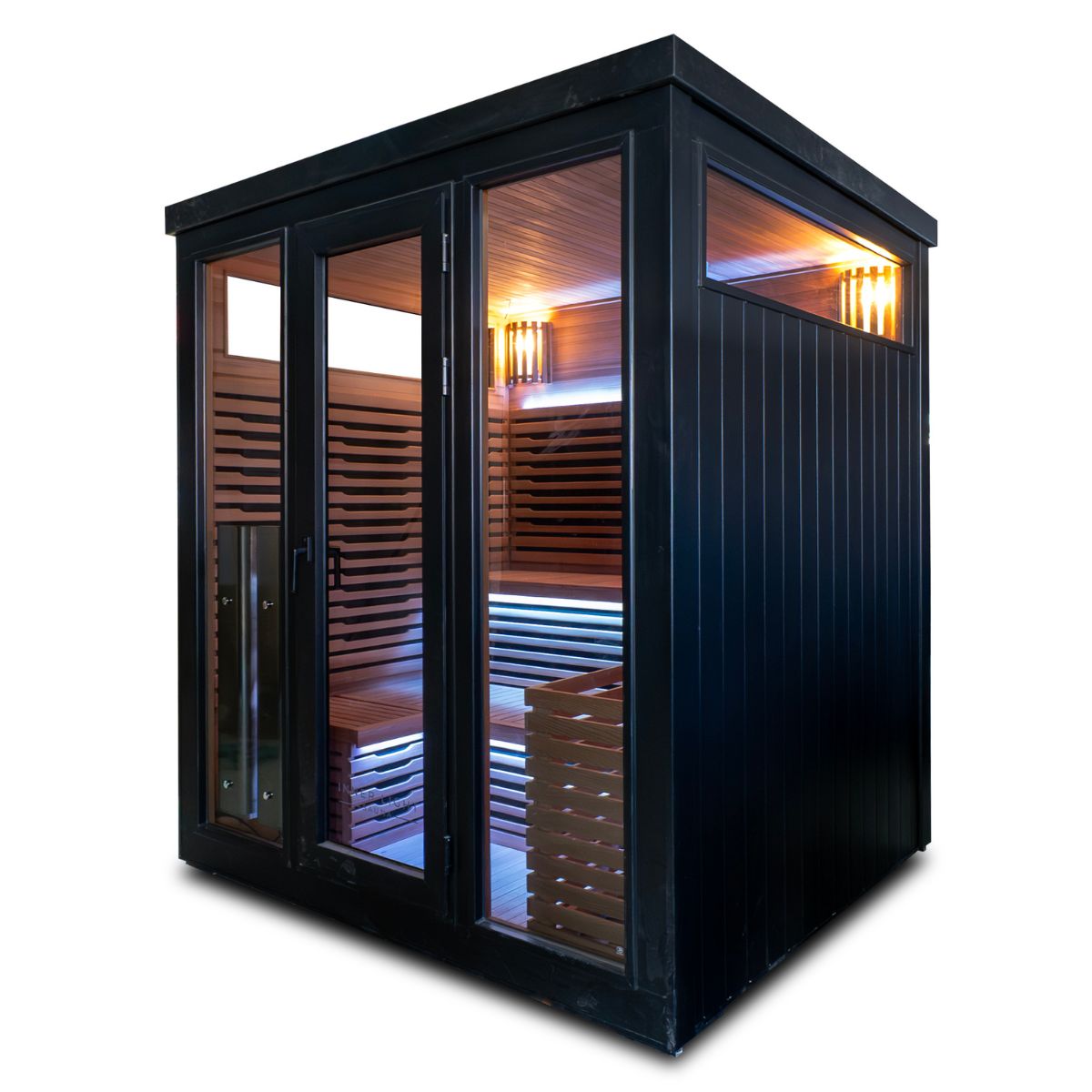 Demfin Hybrid outdoor sauna