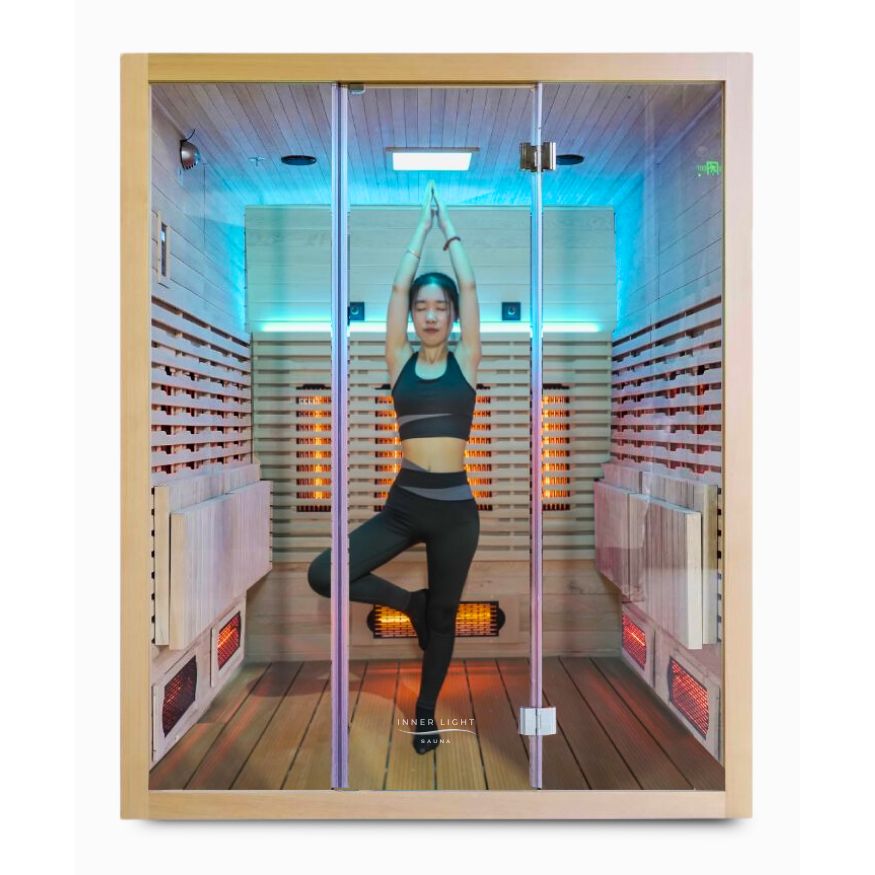 Infared Spa Mali 2 Person Infrared Sauna - Innerlight Sauna