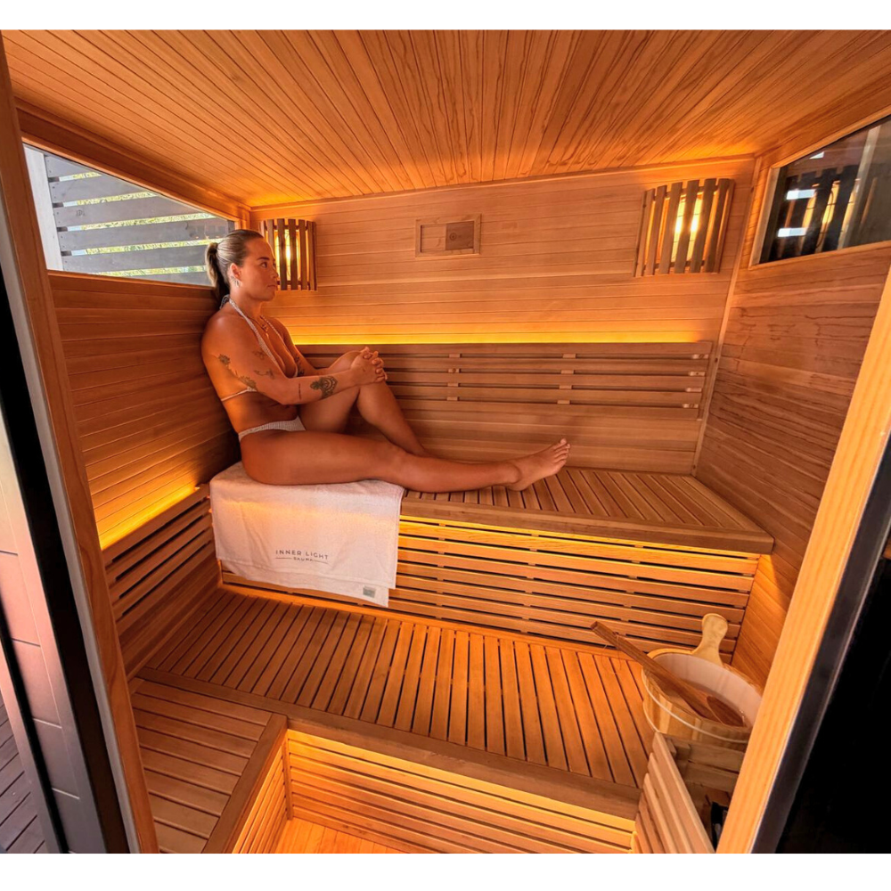 Demfin 6 Person Traditional Outdoor Sauna 3