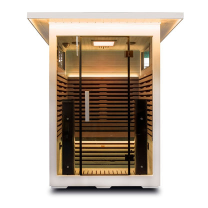 La Mar | 2 person Outdoor Infrared Sauna White