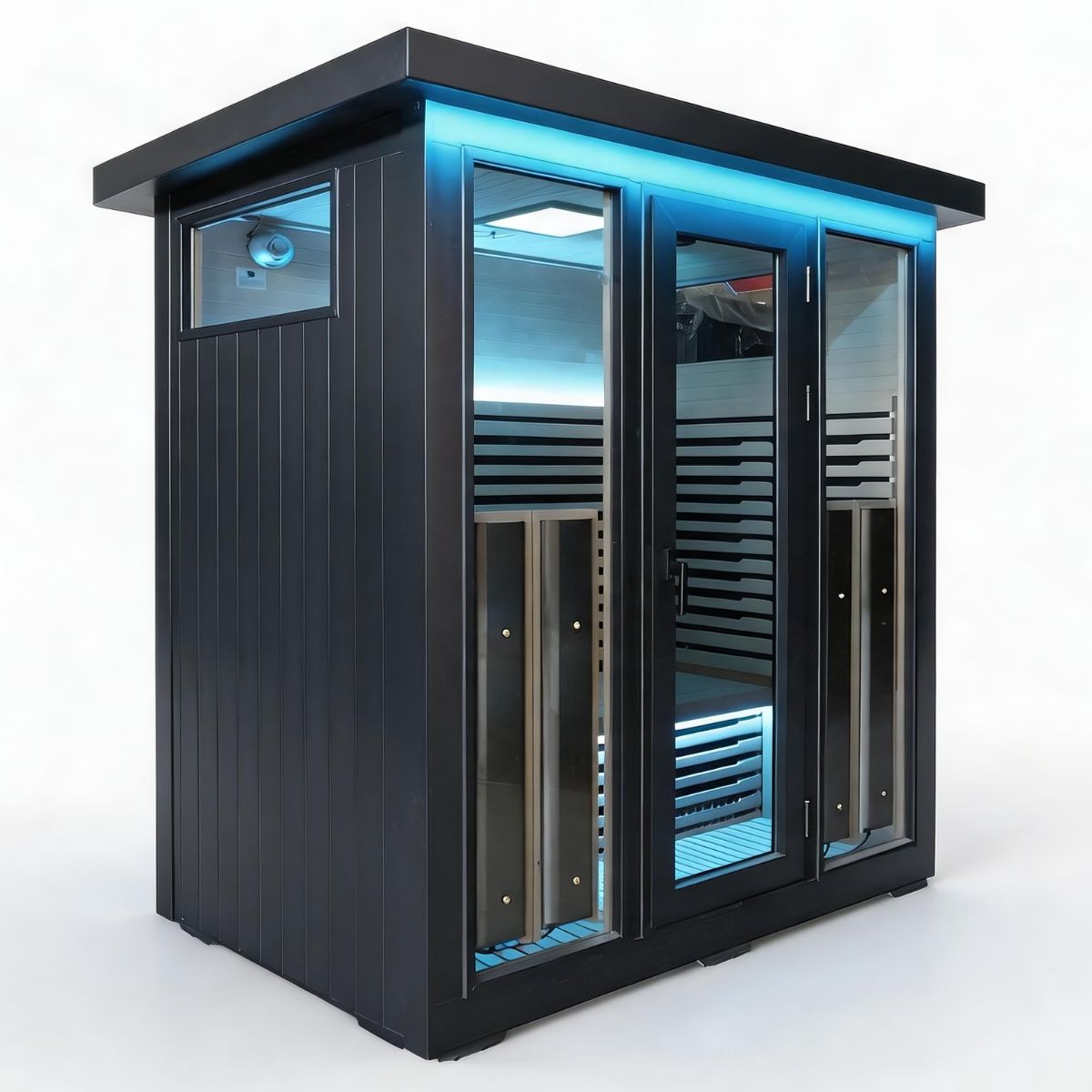 La Mar 4 in black aluminium