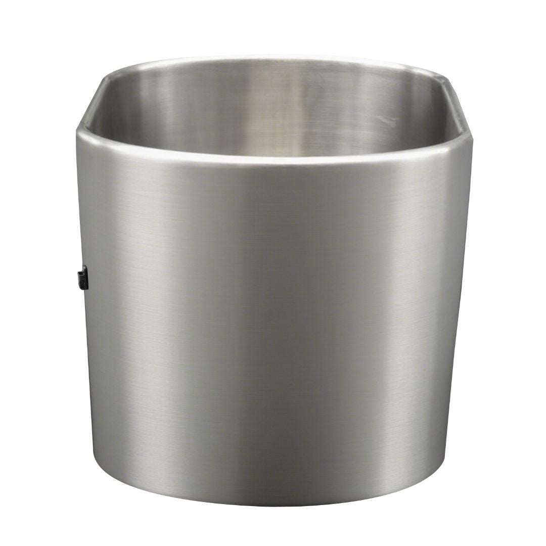 Stainless Steel ice bath end view