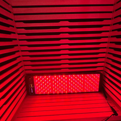 Sauna red light therapy light