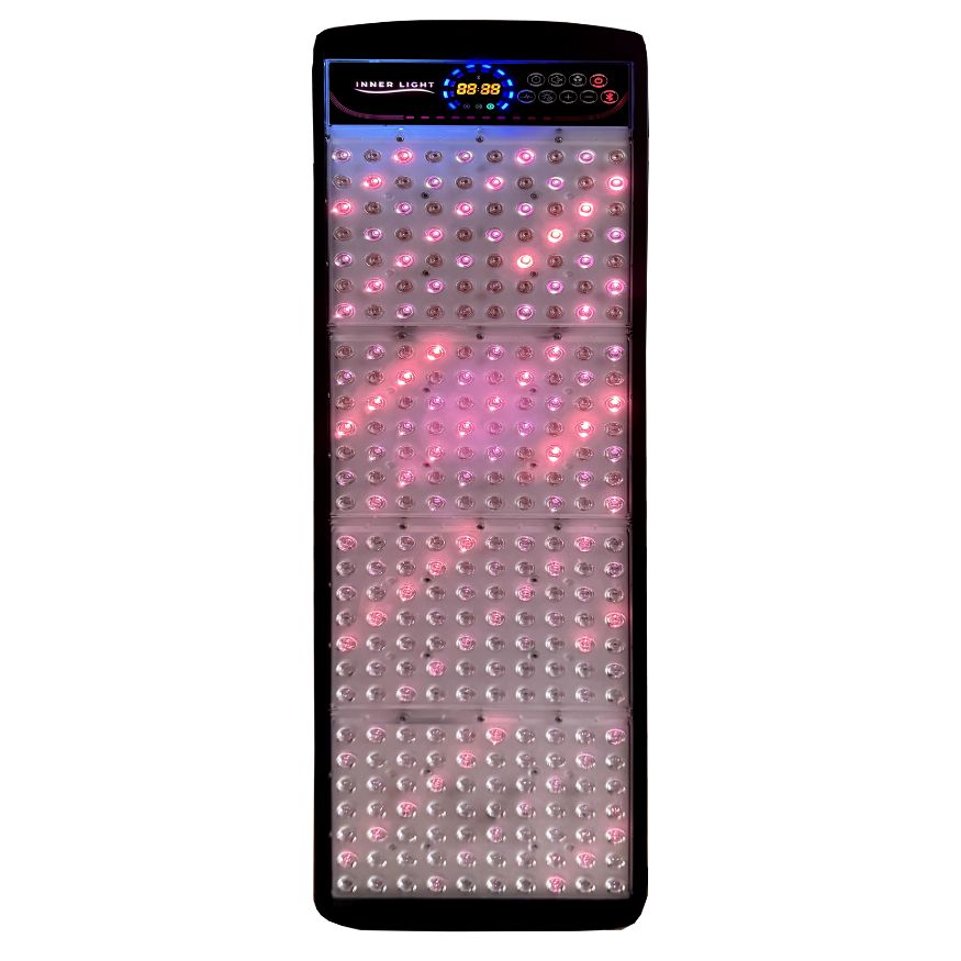 Red light therapy for sauna