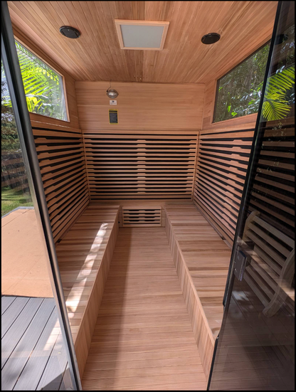 Outdoor Yoga Sauna 8 person