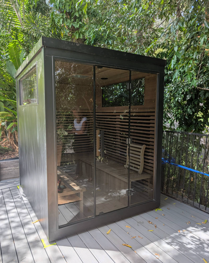 Outdoor Yoga Sauna 8 person