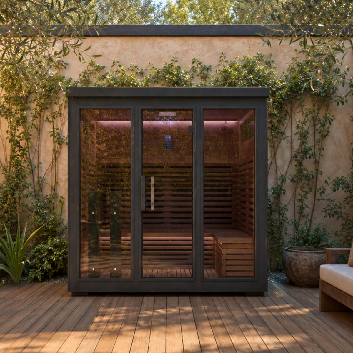5 Person Outdoor Infrared Sauna Bella Deluxe