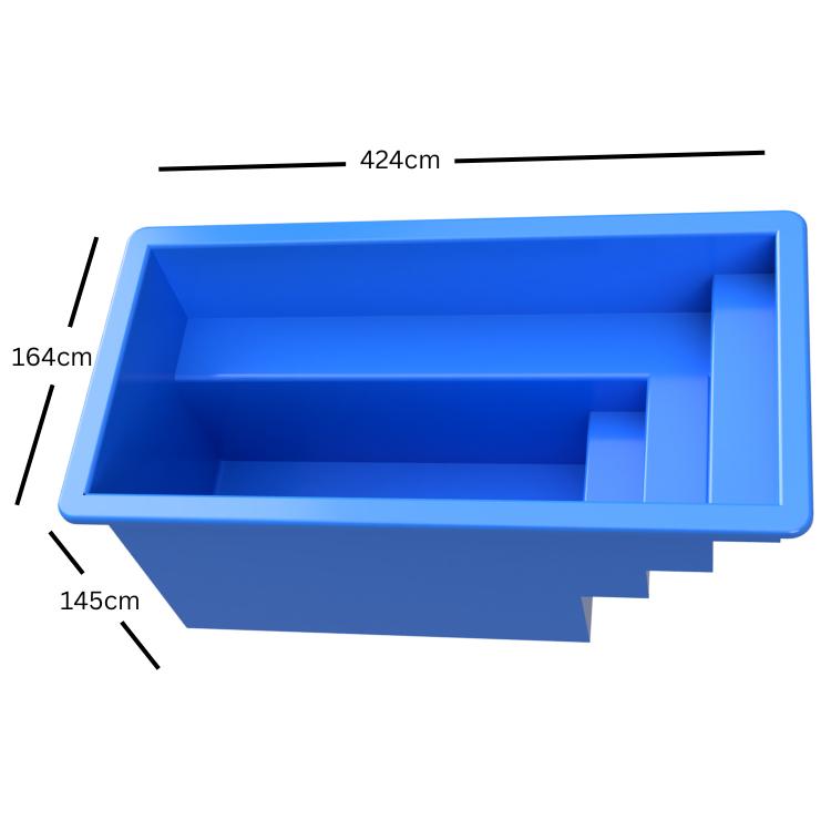 12 person recovery pool dimensions