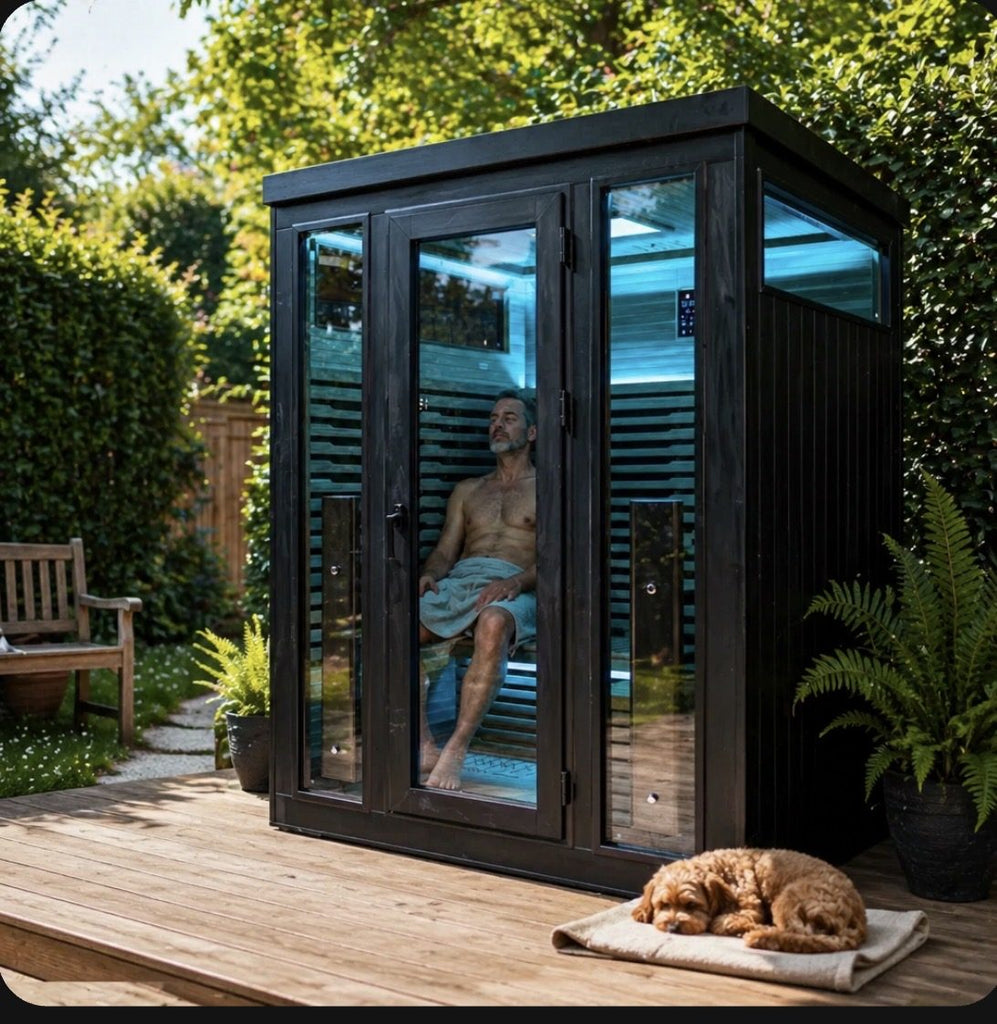 Bella Deluxe 3 outdoor infrared sauna