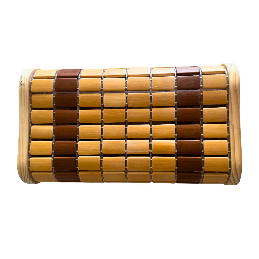 Bamboo Sauna Pillow Top View