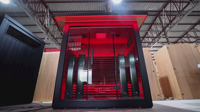 Inner Light La Mar outdoor infrared sauna