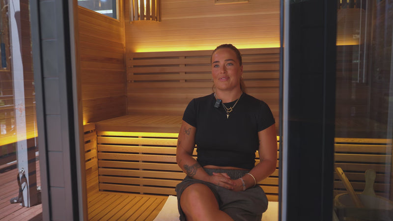 Isabelle Kelly shares her Innerlight Sauna and ice bath experience
