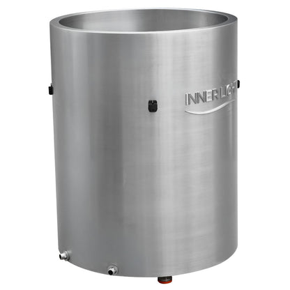 Stainless steel round ice plunge